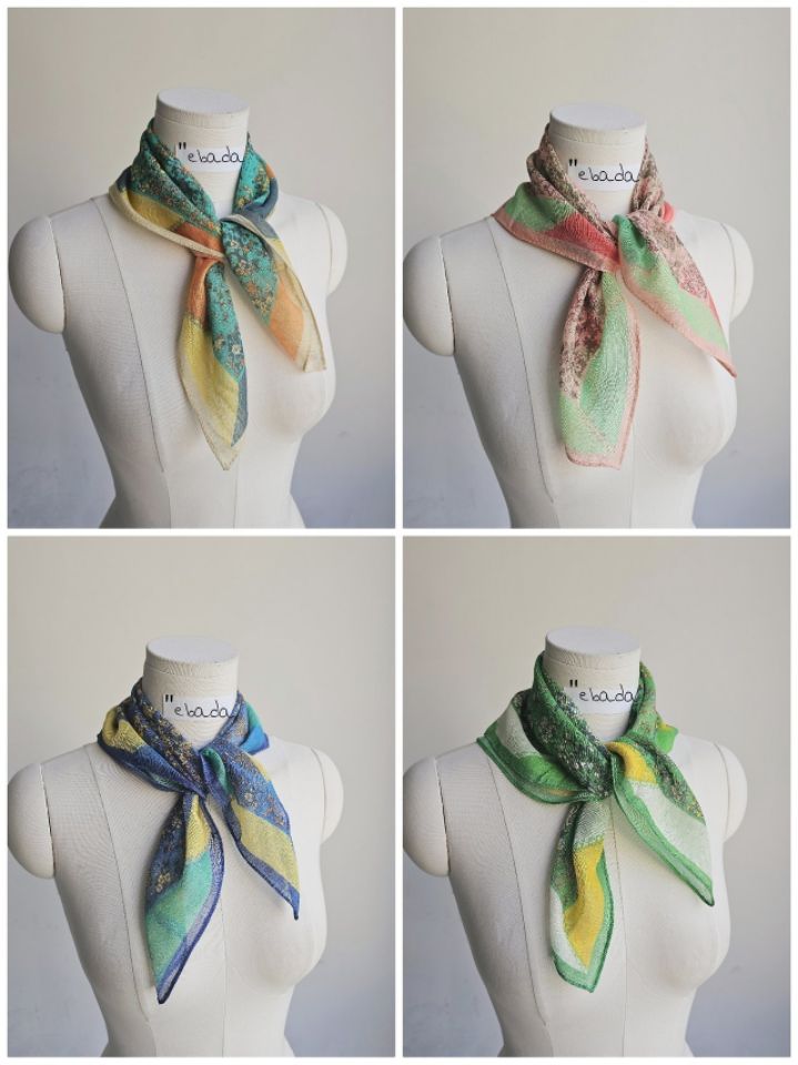 EBADA東大門代購女士新品熱賣休閑推薦真品圍巾披肩小花棉EBADA圍巾/披肩