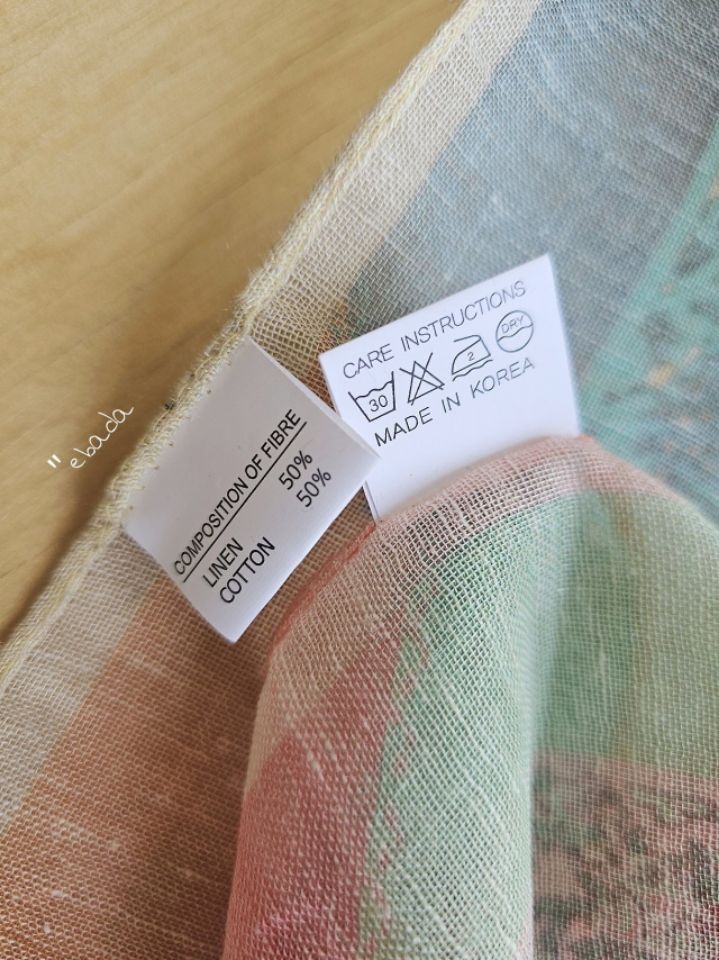 EBADA東大門代購女士新品熱賣休閑推薦真品圍巾披肩小花棉EBADA圍巾/披肩