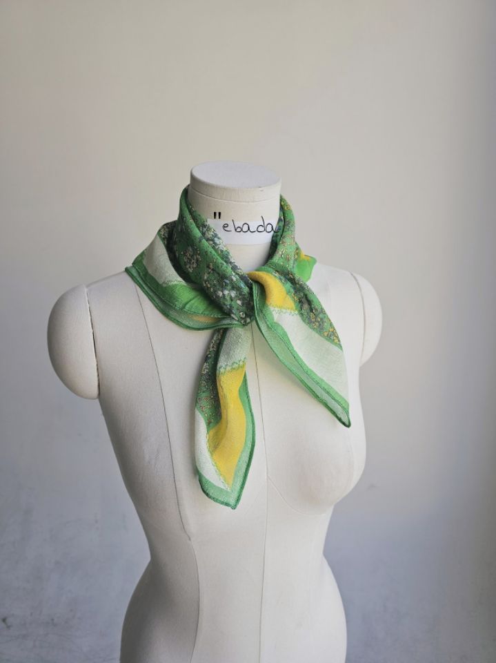 EBADA東大門代購女士新品熱賣休閑推薦真品圍巾披肩小花棉EBADA圍巾/披肩圖色3