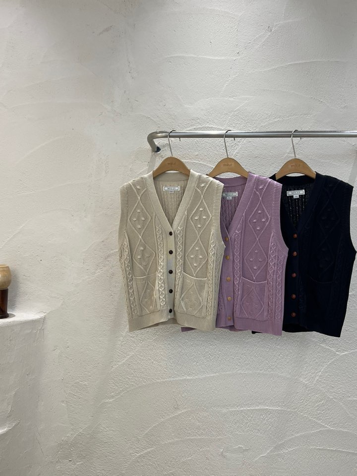 MILUI東大門直郵女士新品推薦熱賣26春夏人氣真品職業馬甲MILUI馬甲