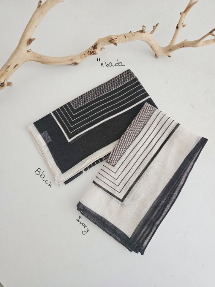 EBADA東大門直郵女士新款26春夏人氣時尚真品熱賣圍巾披肩棉EBADA圍巾/披肩