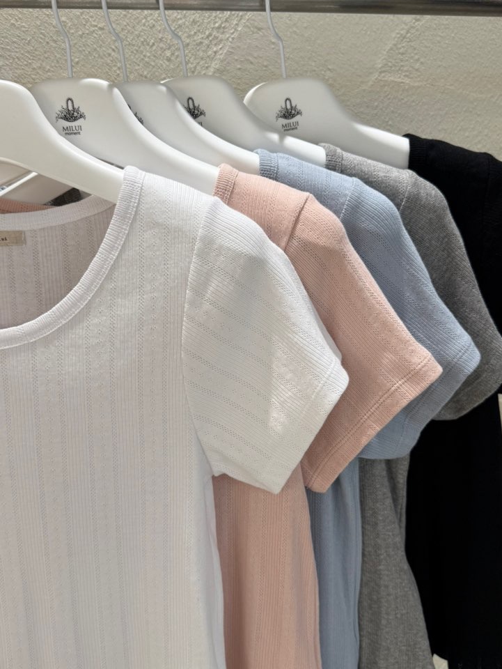 MILUI東大門代購女裝新款推薦休閑熱賣時尚人氣26春夏T恤MILUIT恤