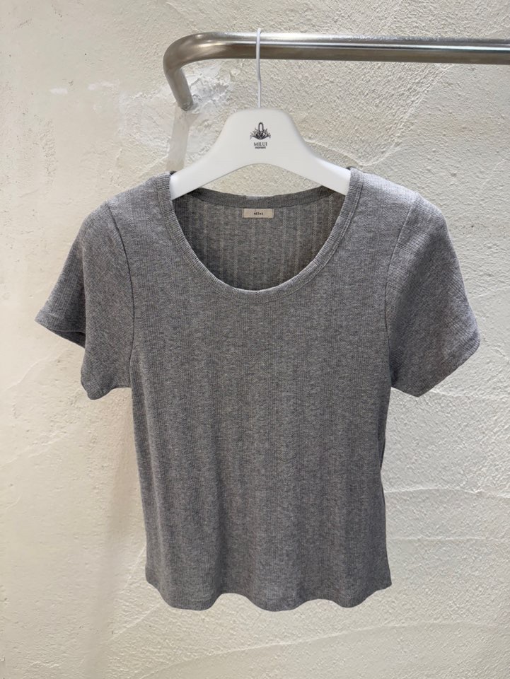 MILUI東大門代購女裝新款推薦休閑熱賣時尚人氣26春夏T恤MILUIT恤圖色2