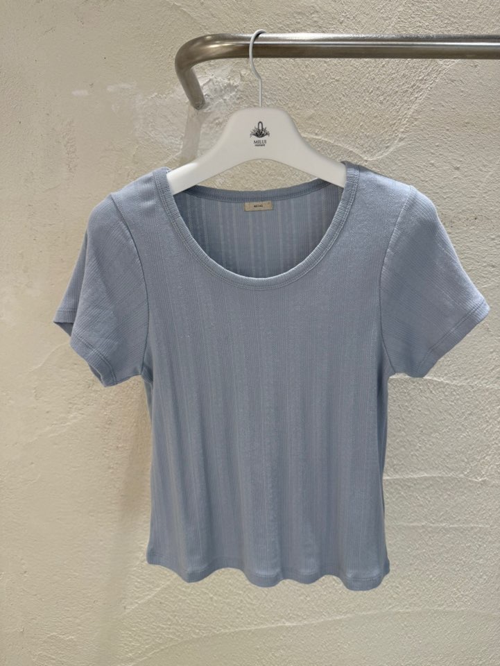 MILUI東大門代購女裝新款推薦休閑熱賣時尚人氣26春夏T恤MILUIT恤圖色3