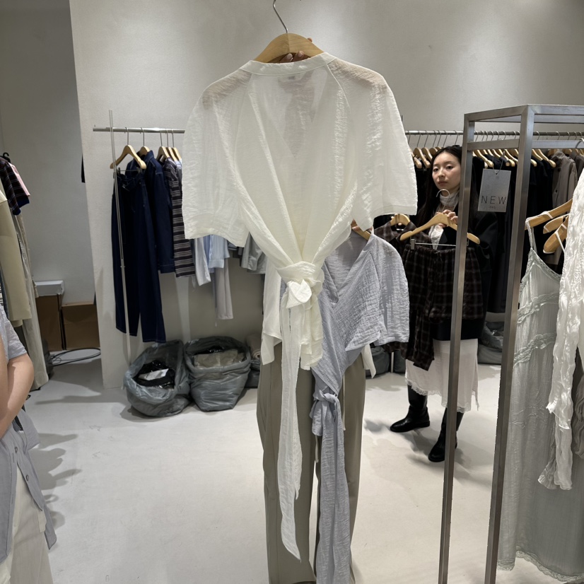 OVU韓國代購女裝新品推薦26春夏人氣時尚職業熱賣襯衫蕾絲衫OVU襯衫/蕾絲衫