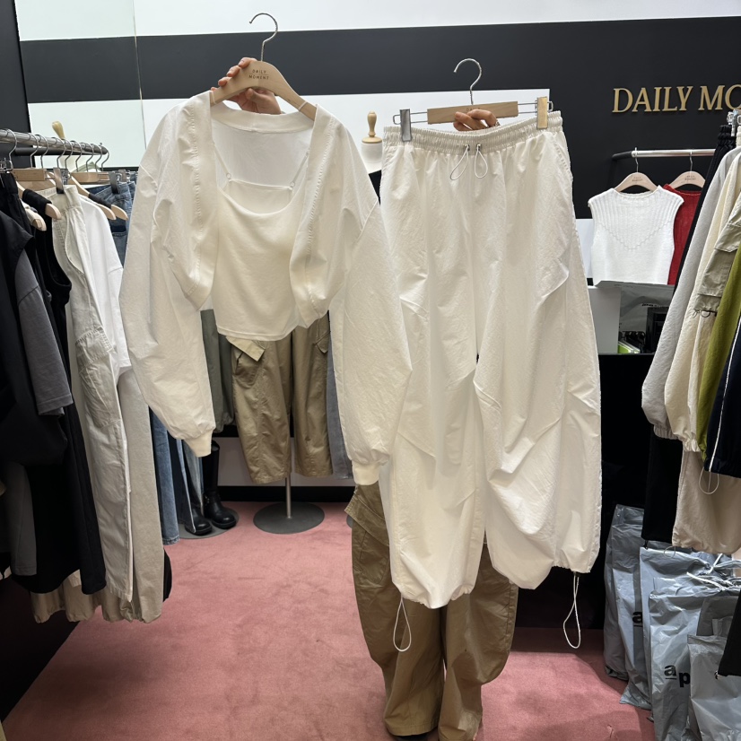 DAILY MOMENT東大門實拍女士新款人氣26春夏真品套裝兩件套DAILY MOMENT套裝圖色1