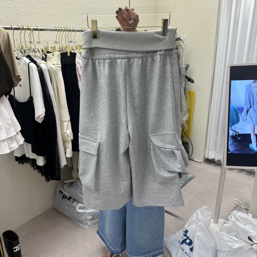 DRAWING東大門代購女裝新品26春夏時尚人氣休閑職業真品短褲DRAWING短褲