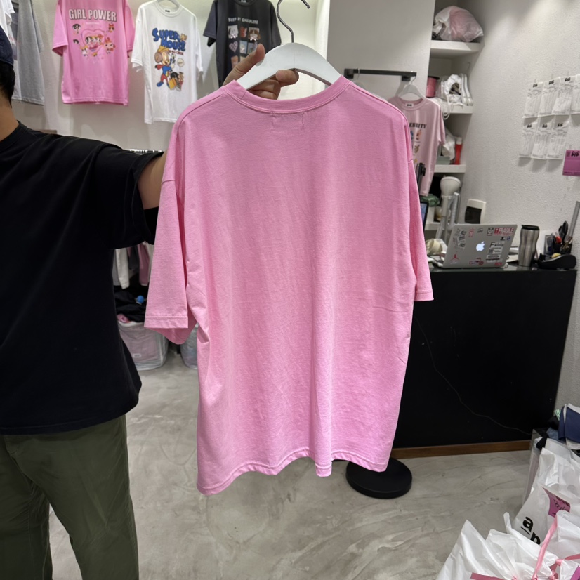 EVE東大門代購女裝新品人氣職業時尚26春夏熱賣休閑T恤格子EVET恤