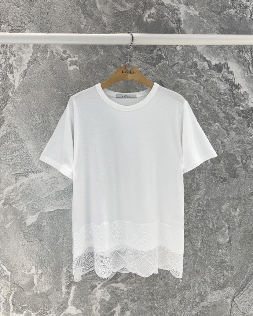 ROOKIE BUD東大門直郵女士新款人氣推薦26春夏T恤蕾絲雙層ROOKIE BUD-LT恤圖色1