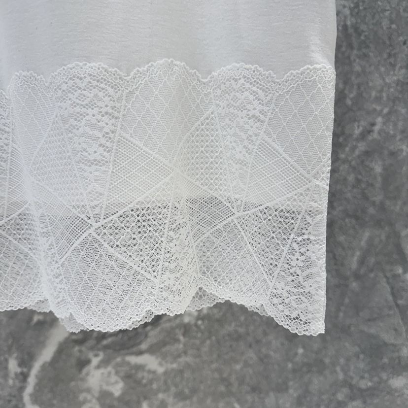 ROOKIE BUD韓國代購女裝新品真品職業推薦26春夏T恤蕾絲雙層ROOKIE BUD-PT恤