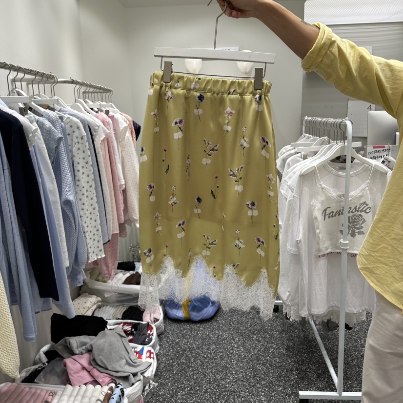 VINTAGE 888韓國直郵女士新品休閑推薦時尚半身裙中短裙VINTAGE888/TRIPLE EIGHT半身裙/中短裙