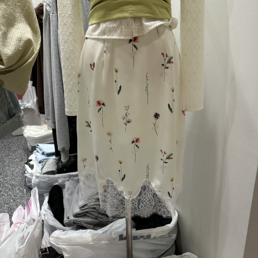 VINTAGE 888韓國直郵女士新品休閑推薦時尚半身裙中短裙VINTAGE888/TRIPLE EIGHT半身裙/中短裙圖色1