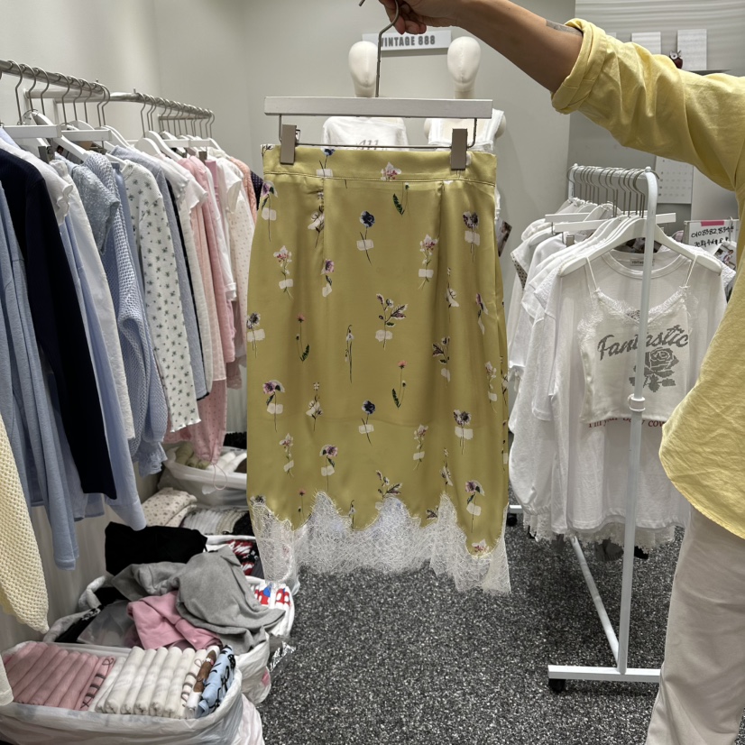 VINTAGE 888韓國直郵女士新品休閑推薦時尚半身裙中短裙VINTAGE888/TRIPLE EIGHT半身裙/中短裙圖色2