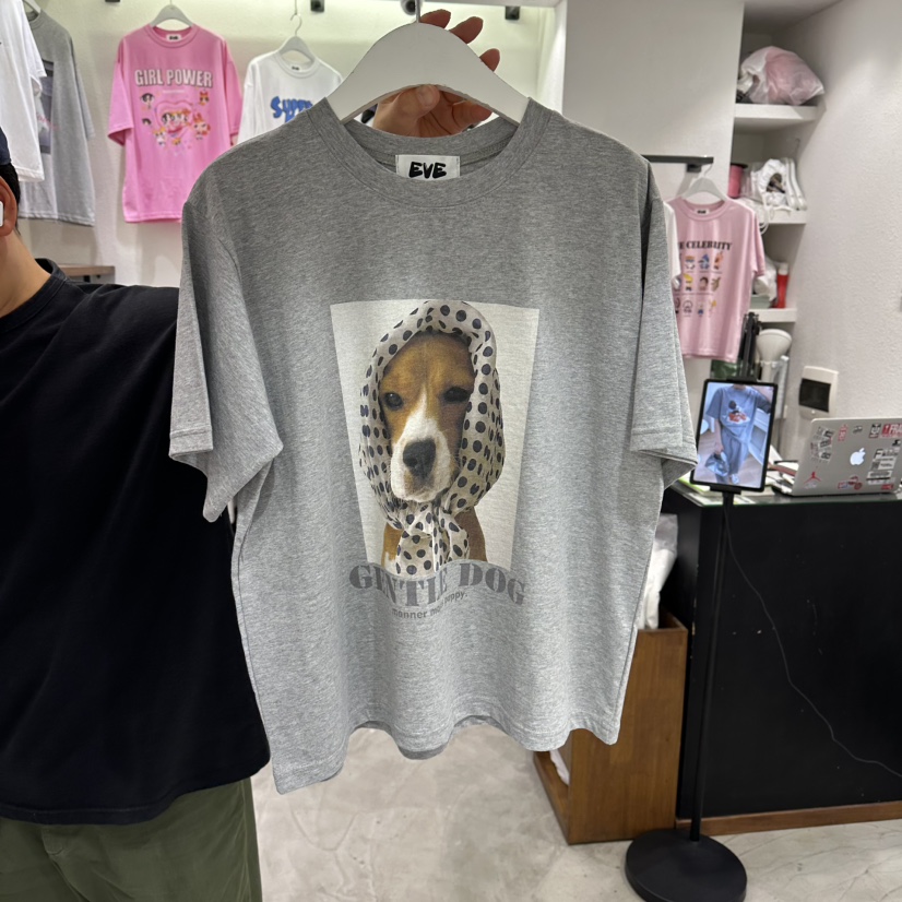 EVE東大門實拍女士新品時尚熱賣休閑人氣職業真品26春夏T恤EVET恤圖色3