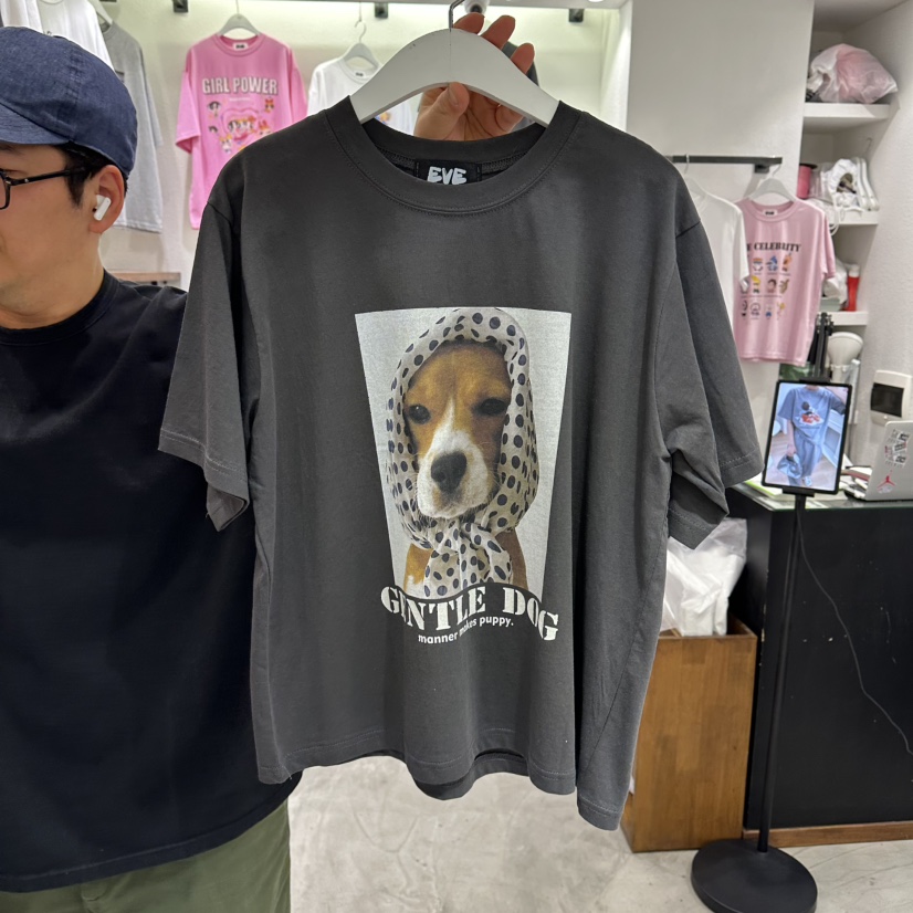 EVE東大門實拍女士新品時尚熱賣休閑人氣職業真品26春夏T恤EVET恤圖色4