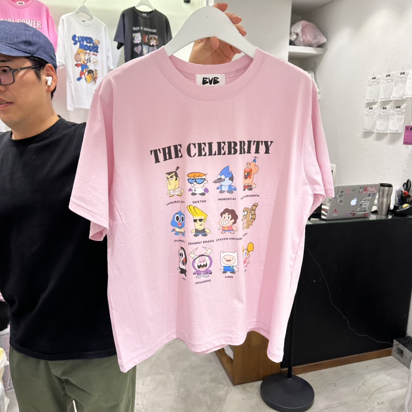 EVE東大門代購女士新款職業推薦真品時尚26春夏休閑熱賣T恤EVET恤圖色3