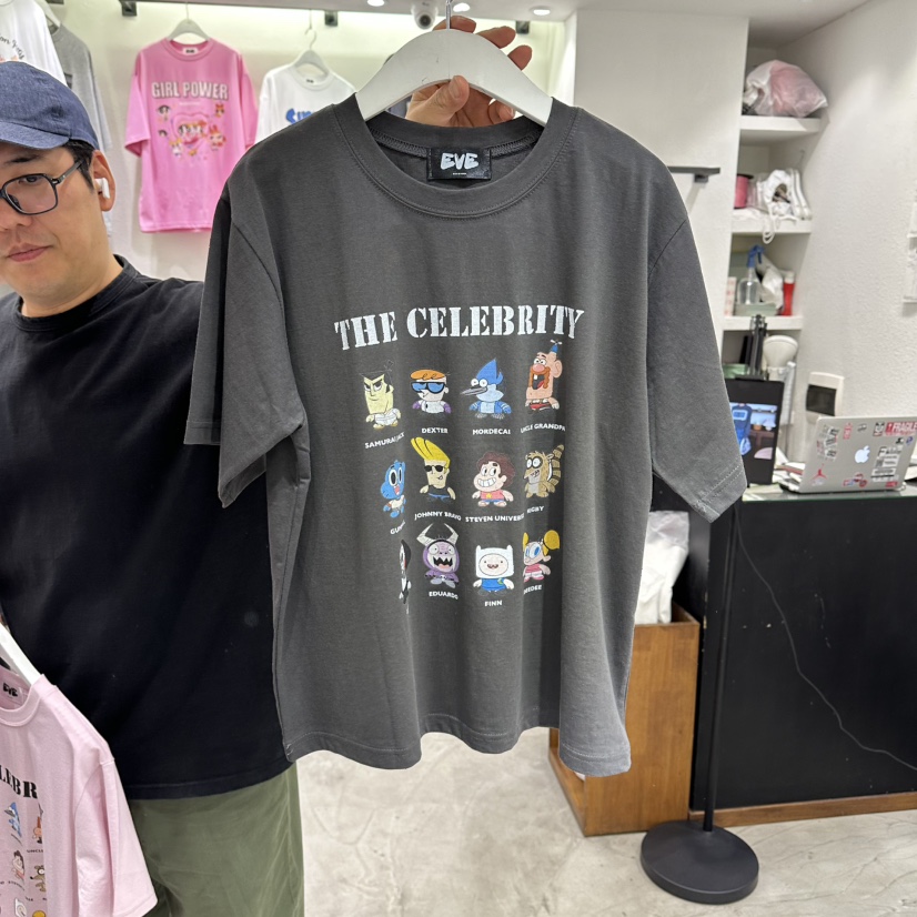 EVE東大門代購女士新款職業推薦真品時尚26春夏休閑熱賣T恤EVET恤圖色4