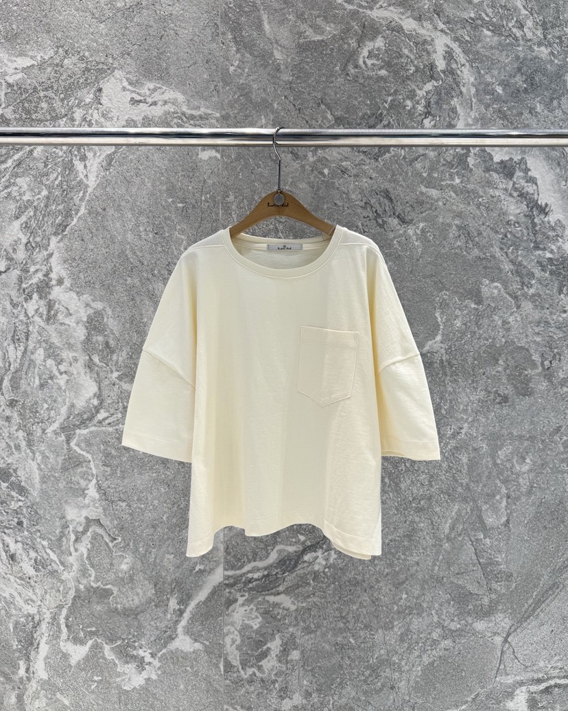 ROOKIE BUD東大門直郵女裝新款職業時尚26春夏推薦T恤撞色ROOKIE BUD-PT恤圖色2