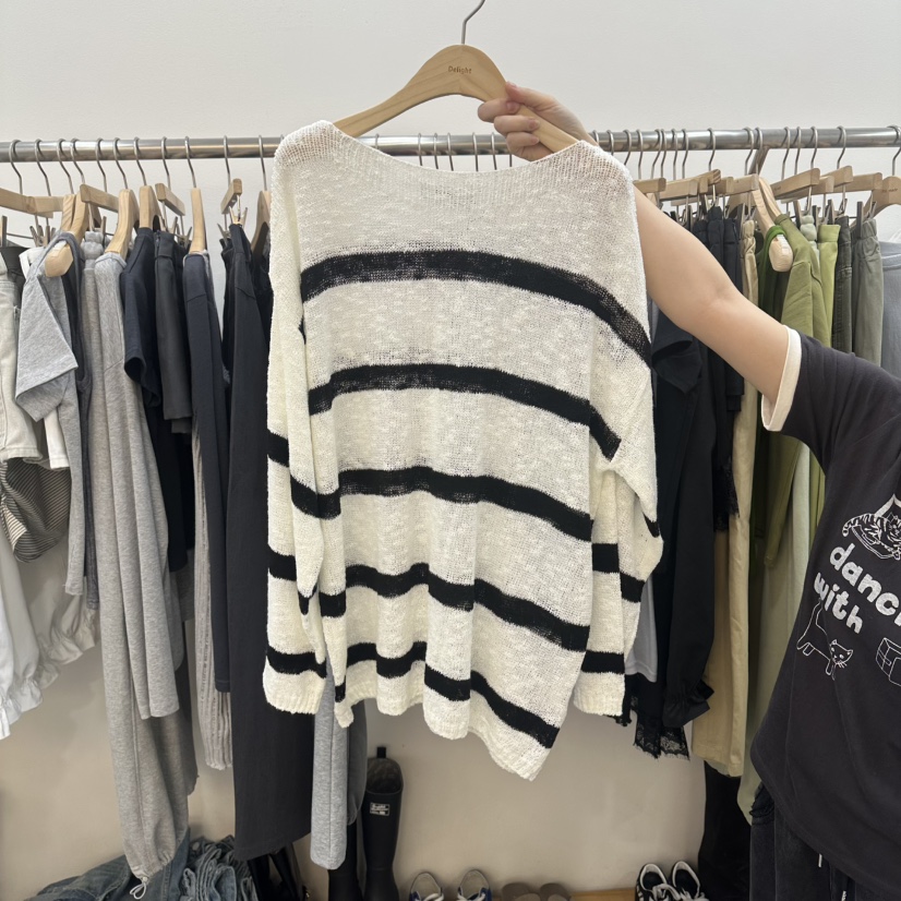 DELIGHT-L韓國代購女士新款26春夏人氣真品時尚職業針織衫DELIGHT-L針織衫圖色1