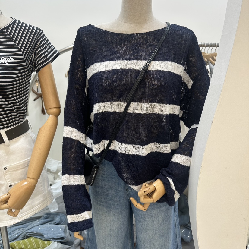 DELIGHT-L韓國代購女士新款26春夏人氣真品時尚職業針織衫DELIGHT-L針織衫圖色2