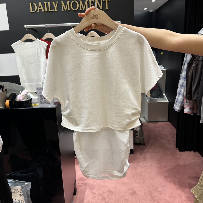 DAILY MOMENT東大門直郵女裝新品時尚熱賣職業人氣真品T恤DAILY MOMENTT恤圖色1