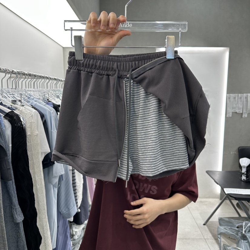 ANDE韓國代購女裝新款26春夏熱賣人氣休閑時尚職業推薦短褲Ande短褲圖色2