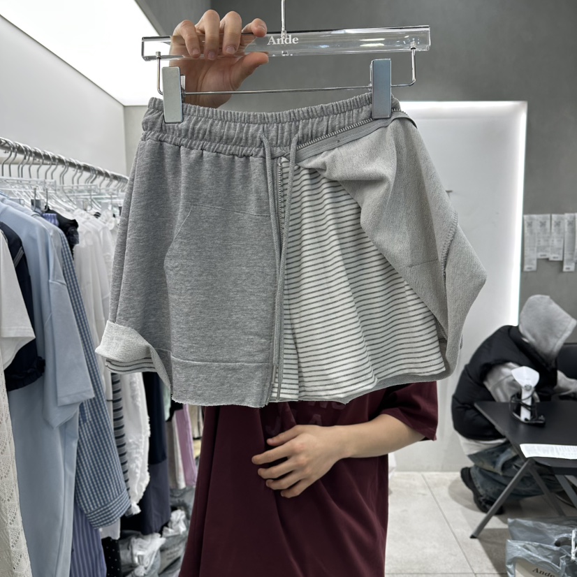 ANDE韓國代購女裝新款26春夏熱賣人氣休閑時尚職業推薦短褲Ande短褲圖色3