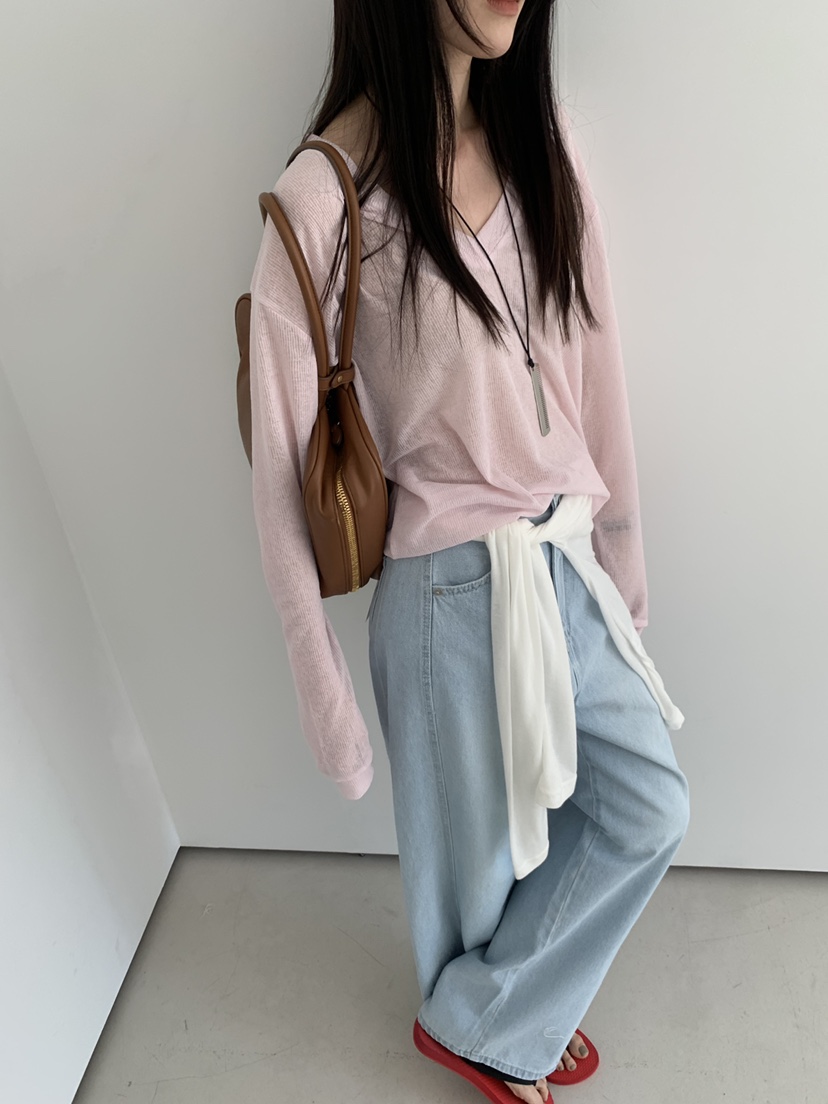 TRUE韓國東大門代購女裝新款休閑時尚人氣熱賣職業針織衫TRUE針織衫