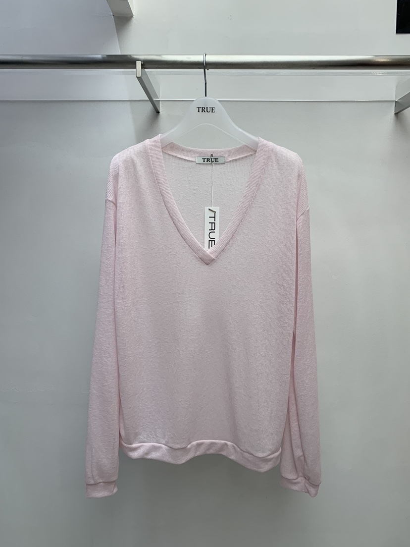 TRUE韓國東大門代購女裝新款休閑時尚人氣熱賣職業針織衫TRUE針織衫圖色2
