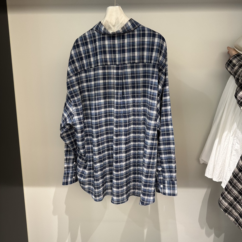 FRENCH DOOR韓國直郵女裝新品26春夏熱賣襯衫蕾絲衫格子FRENCH DOOR襯衫/蕾絲衫