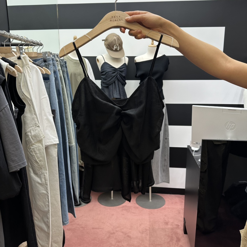 DAILY MOMENT韓國東大門代購女士新款熱賣時尚職業吊帶背心DAILY MOMENT吊帶/背心圖色3