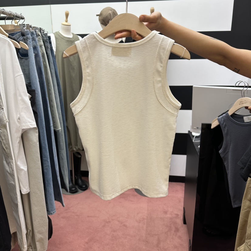 DAILY MOMENT韓國直郵實拍女裝新品職業時尚26春夏吊帶背心DAILY MOMENT吊帶/背心