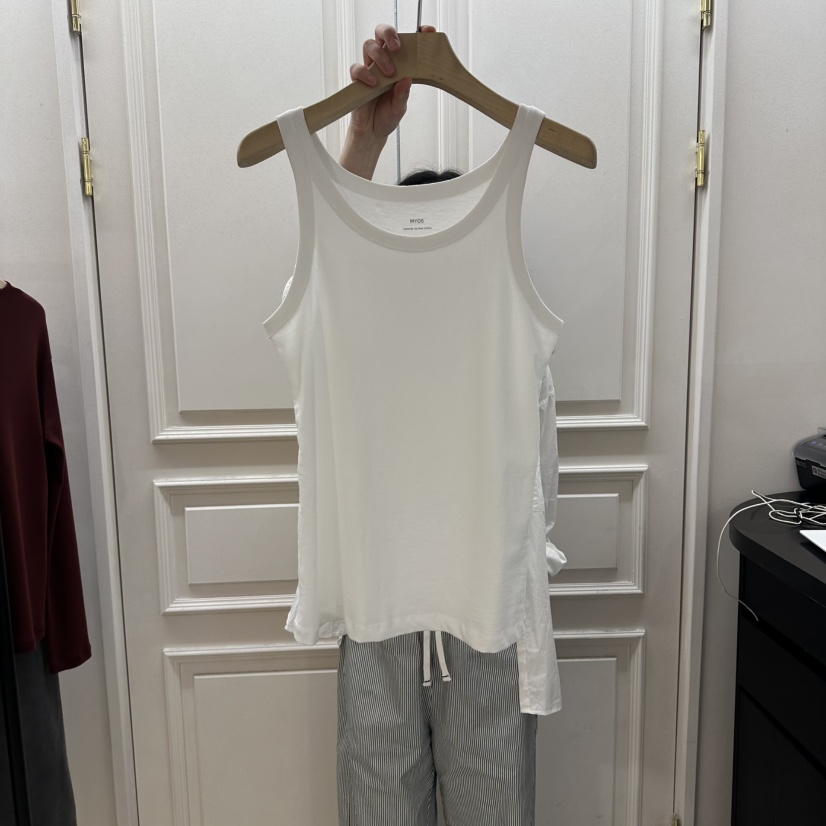 MYOS韓國東大門直郵女裝新款推薦26春夏吊帶背心不含內搭MYOS吊帶/背心圖色1