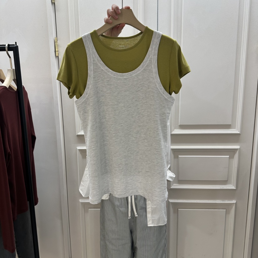 MYOS韓國東大門直郵女裝新款推薦26春夏吊帶背心不含內搭MYOS吊帶/背心圖色2