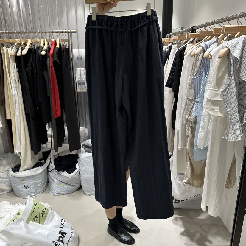 GREEK韓國代購女裝新款熱賣職業休閑推薦時尚休閑褲含腰繩GREEK休閑褲