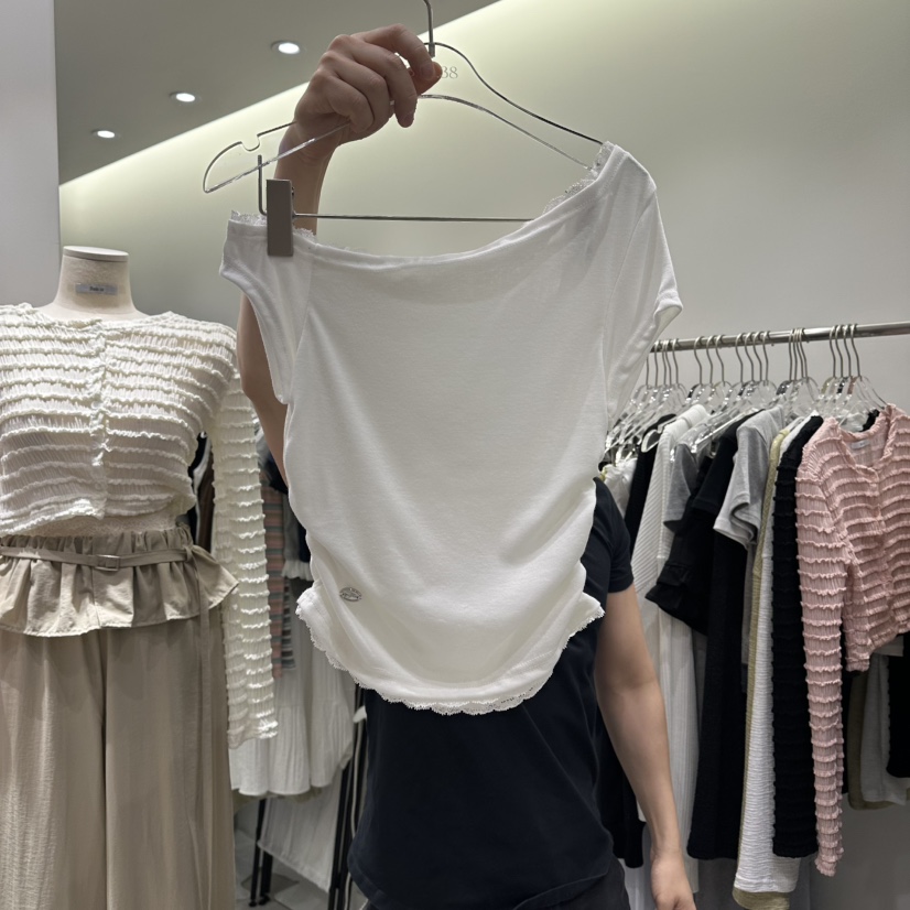 BAIE.38韓國代購女士新款26春夏職業休閑推薦人氣熱賣T恤BAIE.38T恤圖色1