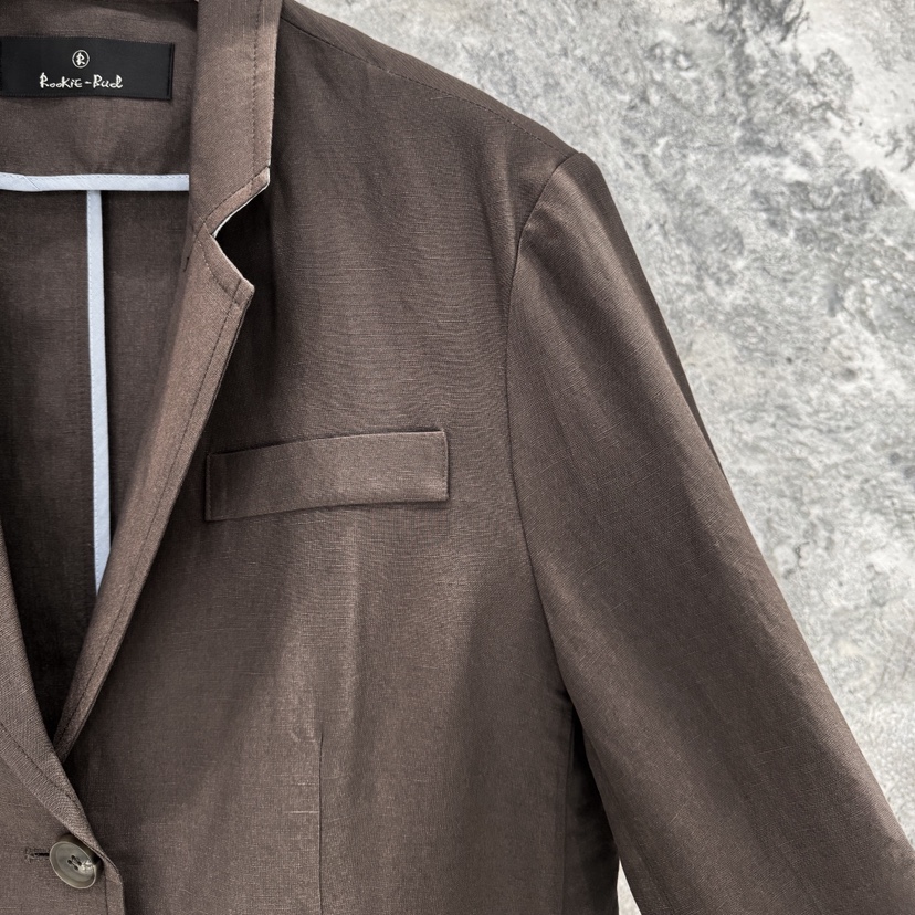 ROOKIE BUD韓國直郵女士新品熱賣人氣休閑推薦26春夏夾克撞色ROOKIE BUD-L夾克