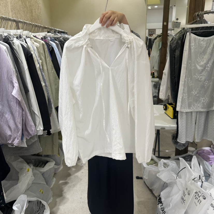 REFLAT韓國東大門直郵女裝新品熱賣26春夏休閑襯衫蕾絲衫REFLAT襯衫/蕾絲衫圖色2