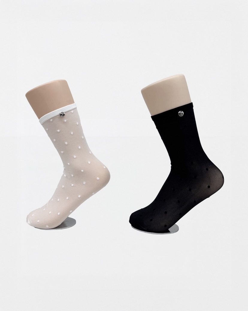 ROOKIE BUD韓國直郵女士新品休閑時尚26春夏職業襪子透明ROOKIE BUD-P襪子