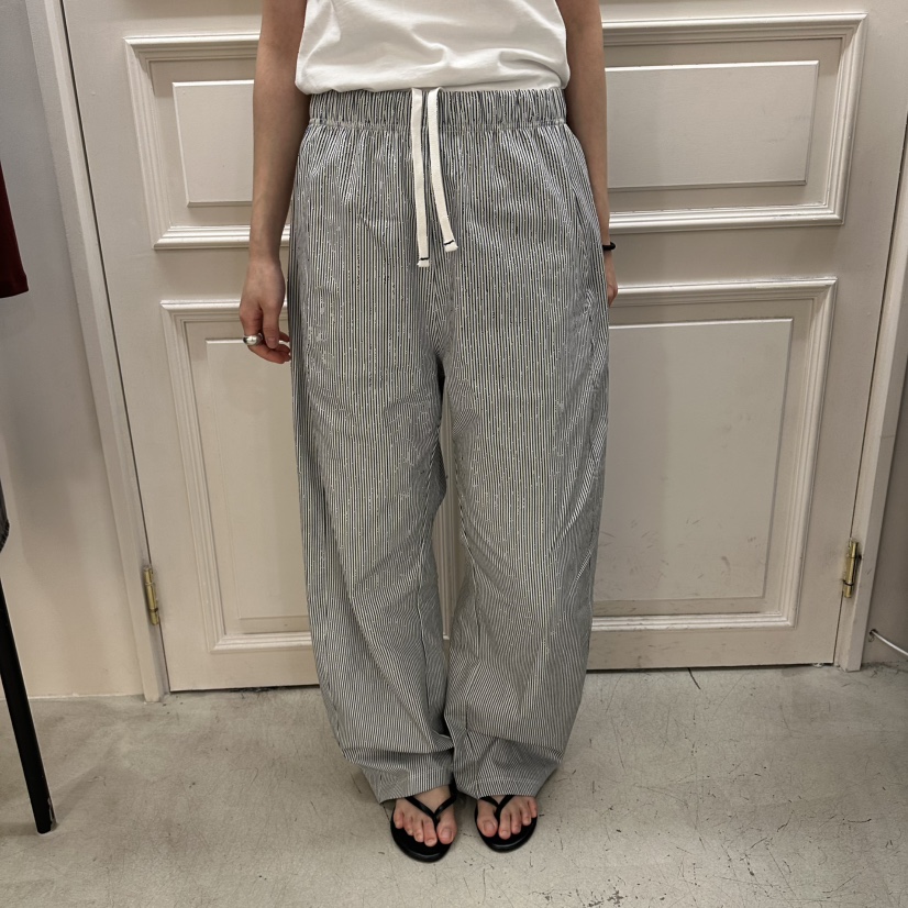 MYOS韓國直郵女士新款時尚熱賣推薦真品人氣職業休閑褲條紋MYOS休閑褲圖色1