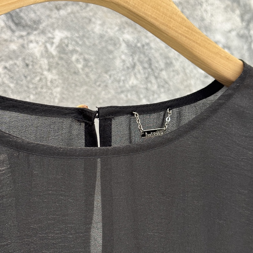 ROOKIE BUD韓國代購女士新品職業人氣時尚連衣裙透視褶裥ROOKIE BUD-P連衣裙