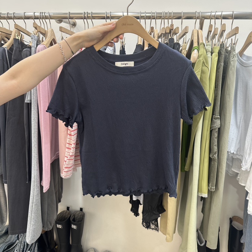 DELIGHT-L韓國東大門代購女士新款人氣時尚職業26春夏T恤DELIGHT-LT恤圖色3