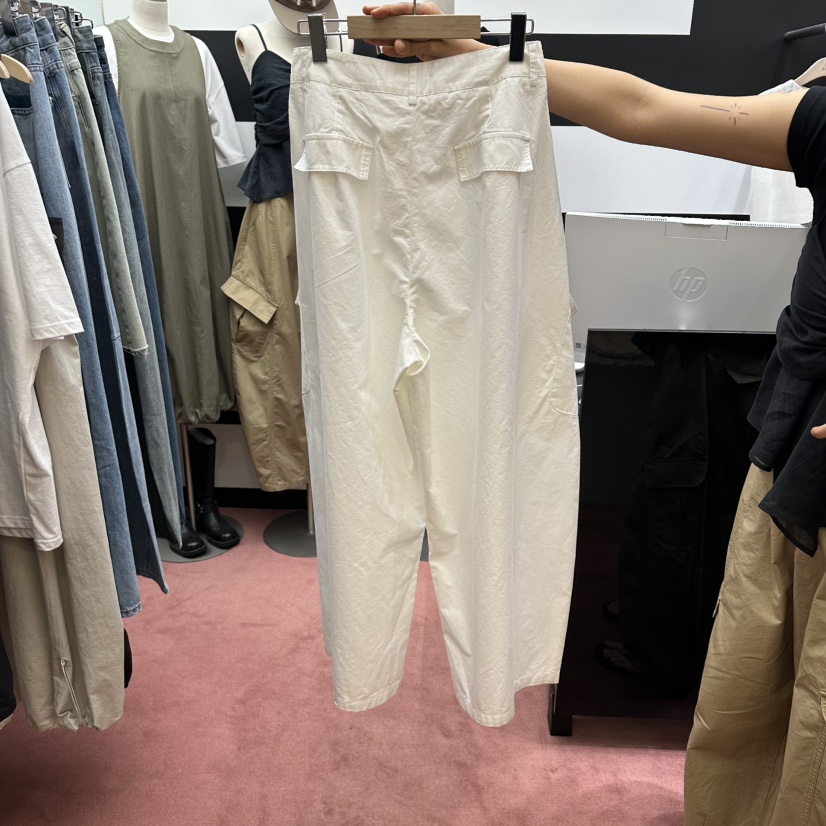 DAILY MOMENT韓國代購女裝新品推薦人氣職業26春夏休閑褲復古DAILY MOMENT休閑褲