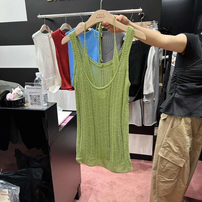 DAILY MOMENT韓國直郵女裝新品職業時尚推薦人氣吊帶背心DAILY MOMENT吊帶/背心圖色3