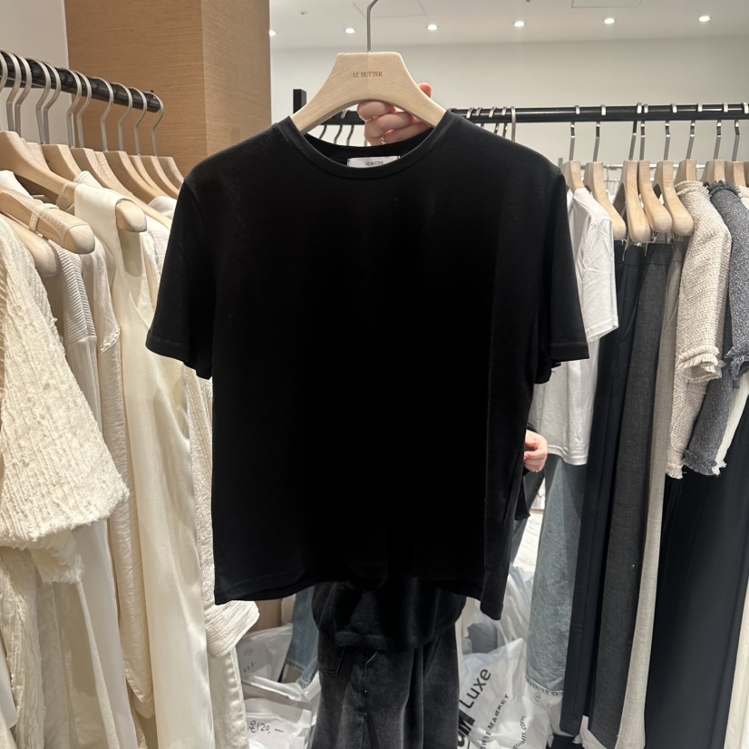 LE BUTTER韓國直郵實拍女裝新品時尚推薦熱賣職業休閑T恤LE BUTTERT恤圖色2