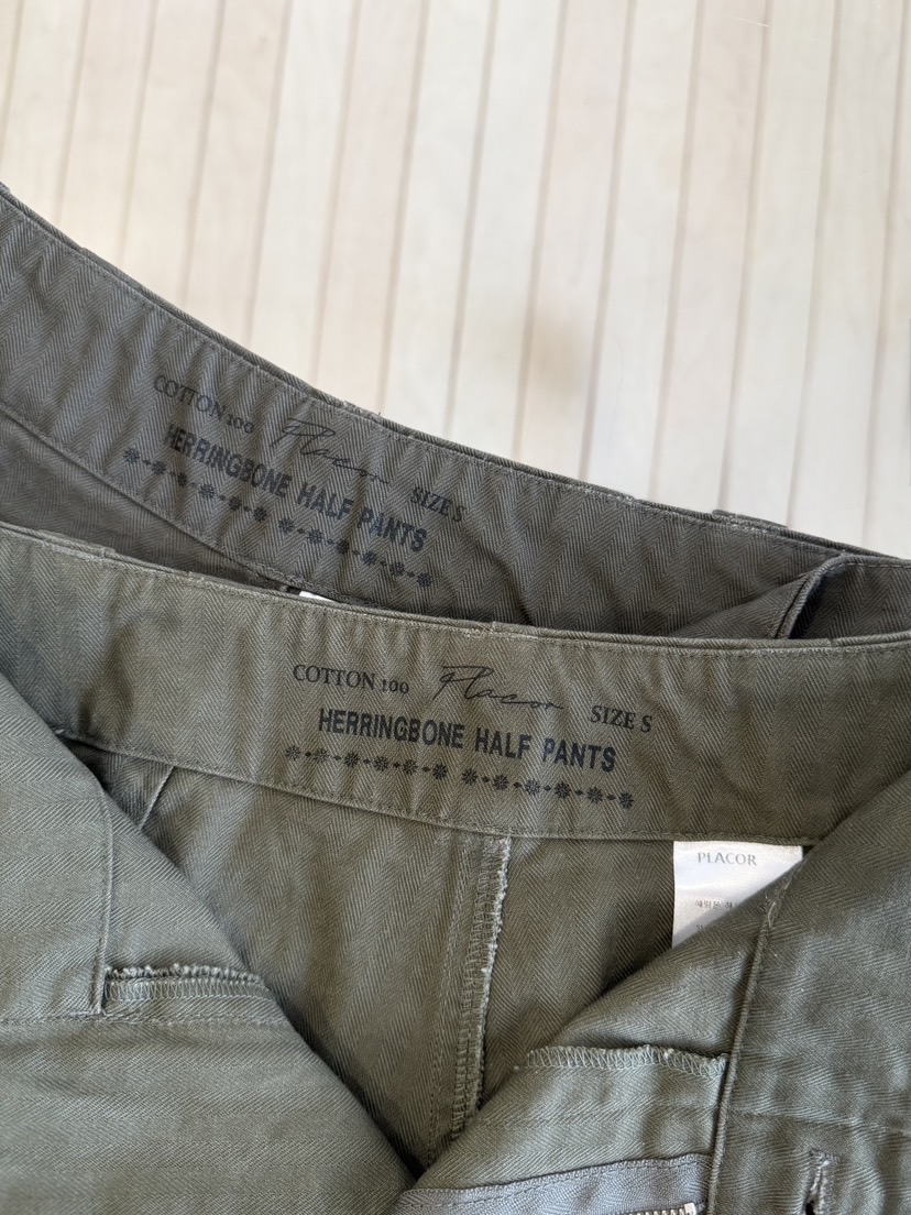 REGULARLY/PLACOR韓國東大門直郵女士新品人氣短褲人字紋REGULARLY/PLACOR短褲