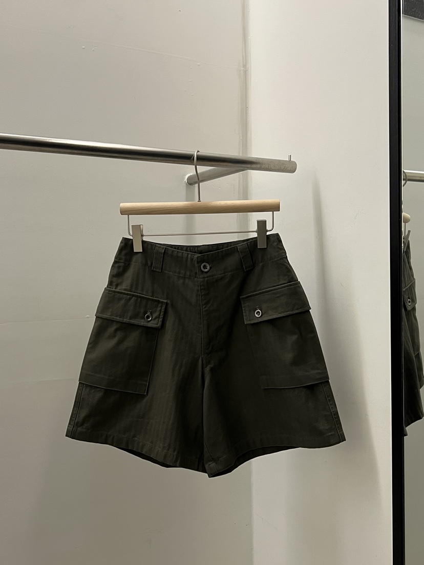 REGULARLY/PLACOR韓國東大門直郵女士新品人氣短褲人字紋REGULARLY/PLACOR短褲圖色1