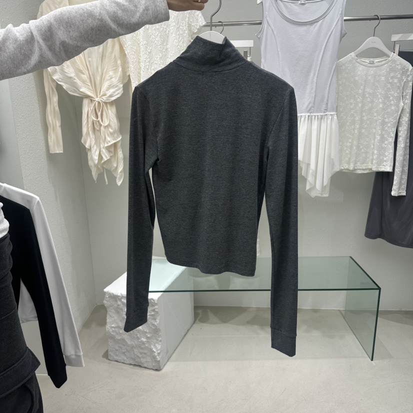 NEUTER韓國東大門直郵女裝新款職業熱賣26春夏時尚衛衣拉鏈NEUTER衛衣