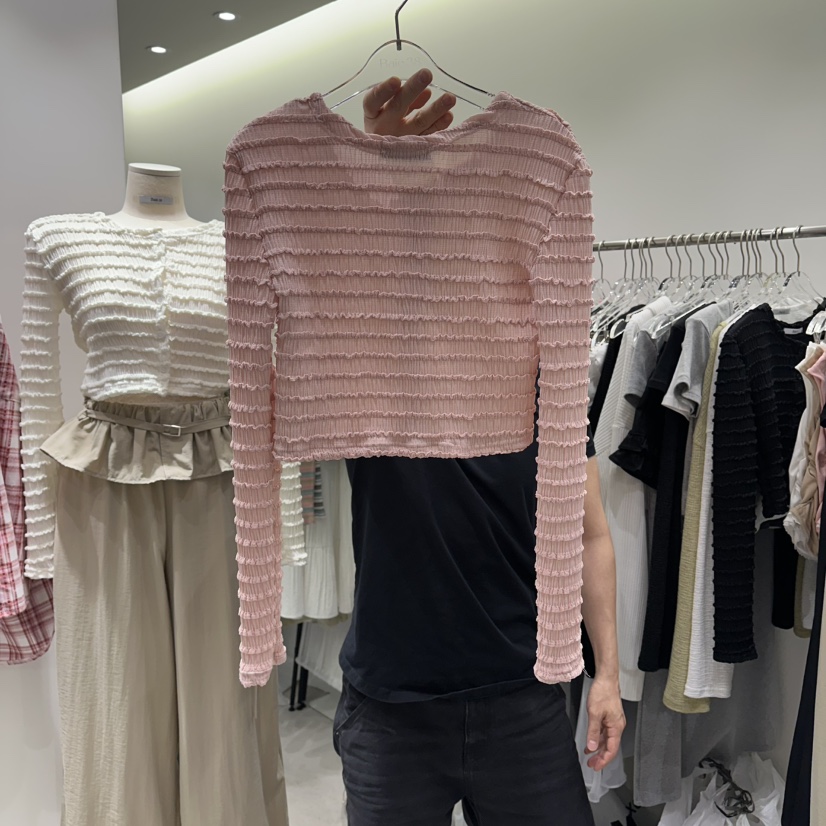 BAIE.38韓國直郵實拍女士新款推薦休閑26春夏時尚針織衫BAIE.38針織衫