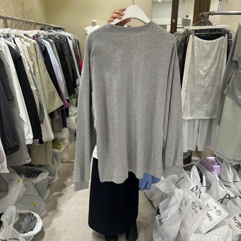 REFLAT韓國代購女士新品時尚26春夏休閑人氣熱賣職業長袖T恤REFLAT長袖T恤